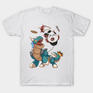 Monster Hunting Panda T-Shirt